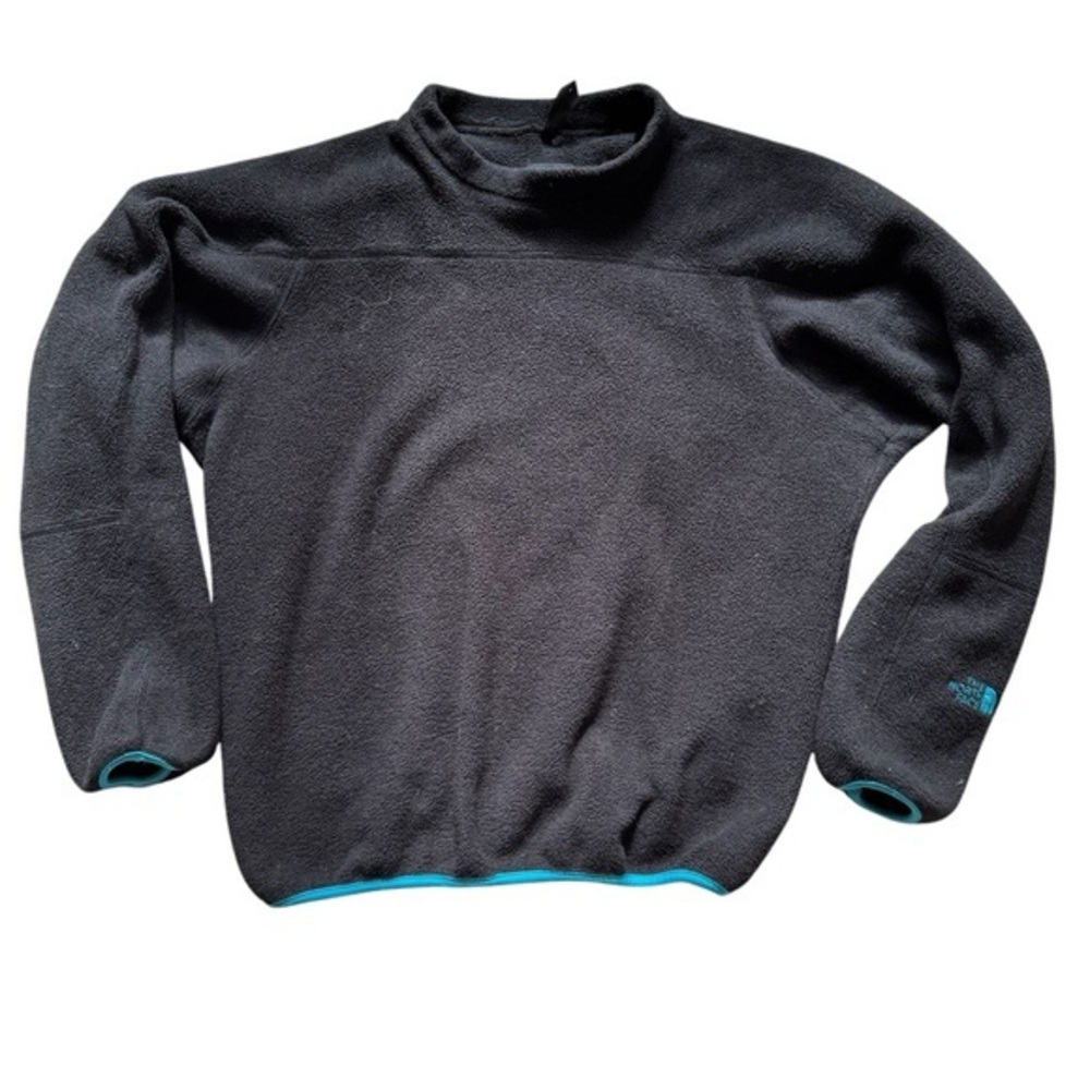 The North Face Black Fleece Pullover Sweatshirt Medium EUC